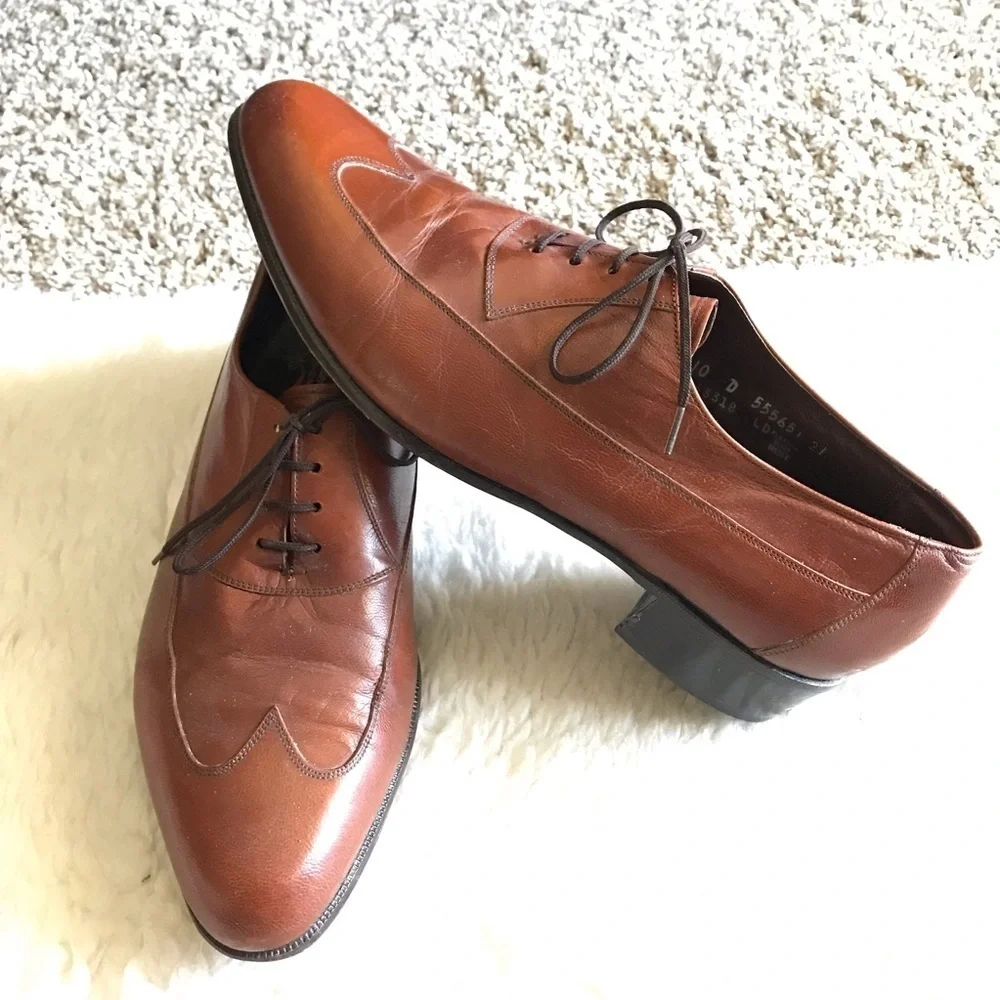 Florsheim Leather Oxfords/Derby Men’s Shoes 10 D